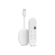 Chromecast Hd Con Google Tv Control Remoto 8 Gb Blanco