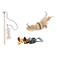 Kit Para Gatos Juguetes Varios Eco-play