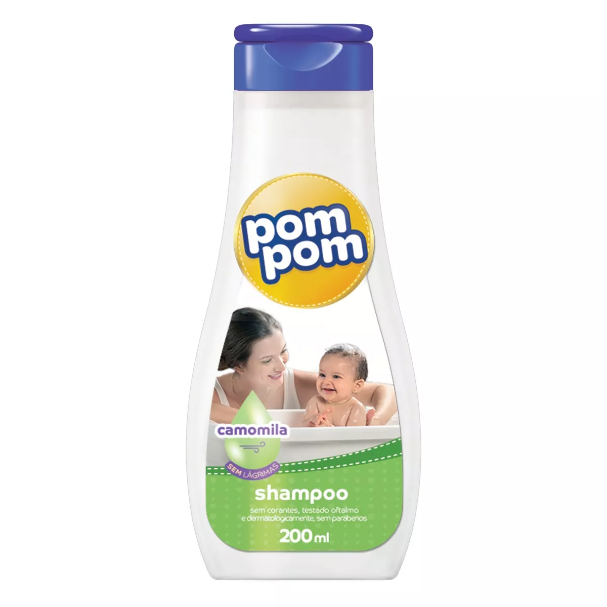 Shampoo Pom Pom De Camomila En Frasco De 200ml