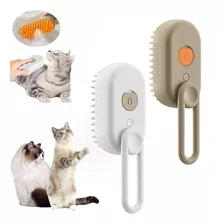 Cepillo Peine Para Perros Y Gatos A Vapor Recargable 3 En 1