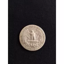 Moneda Usa Estados Unidos Cuarto De Dolar Plata 1948. J