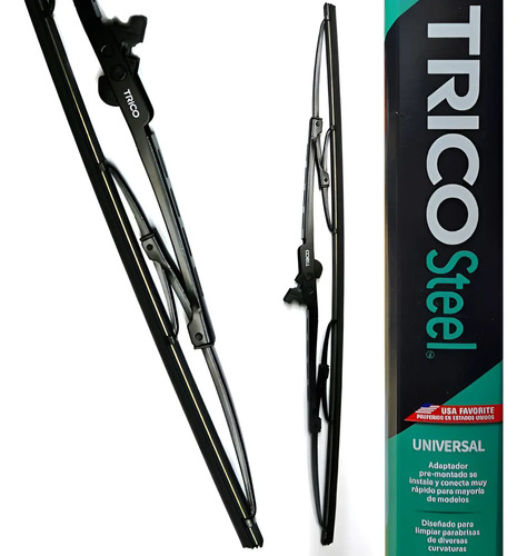 Escobilla Universal 24 Pulgadas Trico Steel Tr-70240 Negro