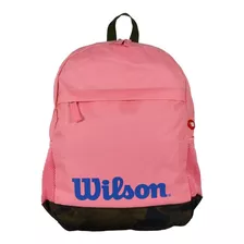 Mochila Urbana Deportes Porta Notebook Wilson Color Rosa Claro