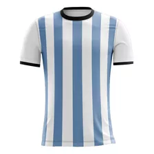 Camiseta Futbol Argentina Remera Mundial Sponsor Publicidad