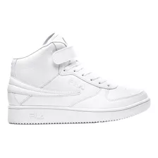 Tenis Fila Hombre Bota Piel Blancos Fila A High High Top 