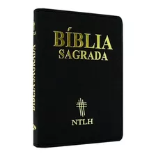 Bíblia Sagrada Ntlh Pequena Luxo Preta