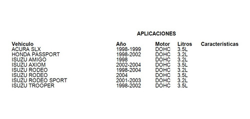 Junta Multiple Admision Isuzu Vehicross 1999-2001 3.5l Ajusa Foto 2