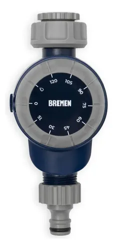 Programador Riego Analogico Bremen 1/2 3/4 120 Min 8702 Dgm Azul