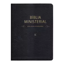 Bíblia Ministerial Nvi | Preta Luxo