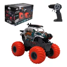 Carro De Controle Remoto Offroad Função Total Laranja Atomic