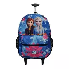 Mochila Infantil Rodinhas Frozen Ana Elsa Bolsa Feminina