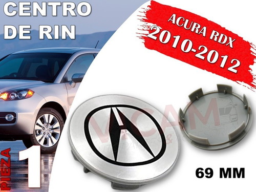 Centro De Rin Acura Rdx 2010-2012 69 Mm (gris) Foto 2