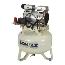 Compressor De Ar Elétrico Portátil Schulz Csd 5/30 Monofásica 29l 1hp 220v 60hz Branco