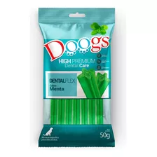 Petisco Palito Flexível Doogs Dental Care Sabor Menta 50g