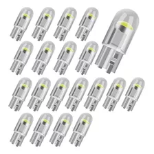 20 Focos Led T10 W5w 168 194 Pellizco Acrilico 12v Tablero