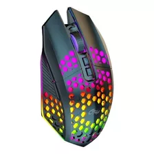 Mouse Para Jogos Sem Fio X801 Rgb 3 Velocidades Clique Macio