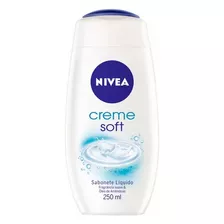 Sabonete Líquido Nívia Creme Soft Óleo De Amêndoas 250ml