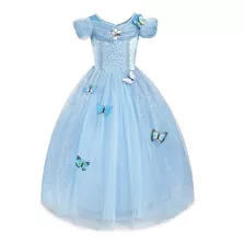 Fantasia - Vestido Infantil - Princesa - Cinderela - Luxo