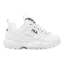 Fila Disruptor 2 Premium Para Caballero Color Blanco Marino