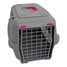 Caixa Transporte Pet Media Para Cães E Gatos Cores Neon N2