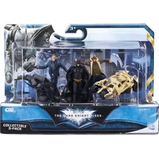 Batman Pack 5 Vehiculos Batimobil Batiavion Bane Oficial Bat