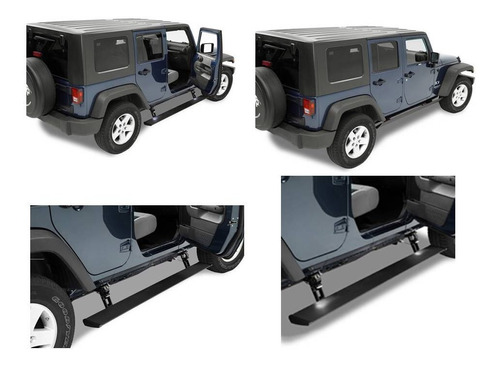 Estribos Electricos Jeep Wrangler Jk, Jl , Gladiator 08-23  Foto 8