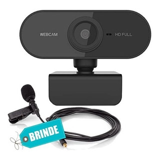 Webcam 1080p Full Hd Câmera Computador Microfone P/envio 