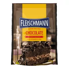 Mistura Para Bolo Aerado Fleischmann Chocolate 390 G 