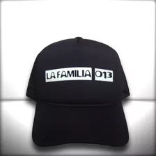 Boné La Familia 013 Black Premium Snapback Trucker