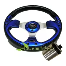 Volante Safari Racing Azul 330mm + Cubo Golf G2 2000 A 2007