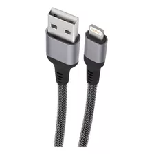 Cabo Carregador Para iPhone 2 Metros Lightning 2m Mfi Geonav