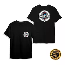 Camiseta Barbearia - Uniforme Para Barbeiro