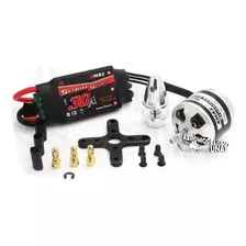 Kit Motor Brushless + Esc Emax Xa2212 1400kv 1,2kg