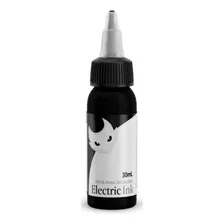 Tinta Para Tatuagem Preto Linha Electric Ink 30 Ml - Tattoo 