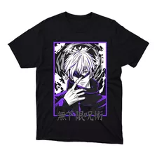 Playera Anime Jujutsu Kaisen - Satoru Gojo Cuello Redondo