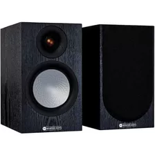 Monitor Audio Silver 50 7g Par Caixas Acústicas Bookshelf Cor Preto Fosco