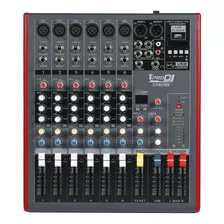 Mezclador Para Estudio Pro Dj Ch6usb Con Bluethoo / Usb 