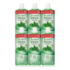 Edulcorante Stevia Natural Líquido Jual 500 Ml X 6 Unidades