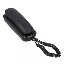 Telefono Alambrico De Casa Basico Con Cable /e Color Negro