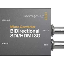 Micro Conversor Blackmagic Bidirecional Sdi/hdmi 3g E Fonte