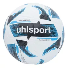 Bola De Futebol Campo Uhlsport Aerotrack - Branco E Azul