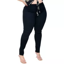 Calça Jeans Feminina Cós Alto Lycra Dentro Envio Rapido