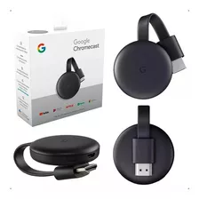 Google Chromecast 3ª Geração Full Hd Carvão Versão