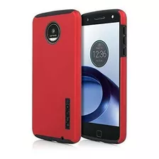 Caja Del Teléfono Celular Incipio Para Moto Z - Rojo - Negro