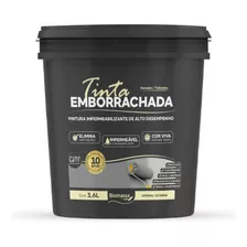 Tinta Emborrachada Impermeável 3,6l - Paredes E Telhados