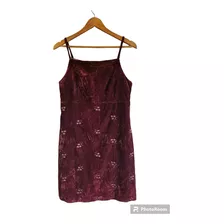 Vestido Paula Cahen D'anvers Bordado Mz24 - Talle 3/m