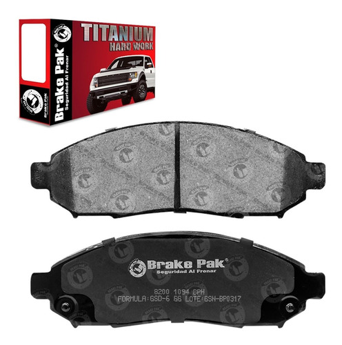 Pastillas De Freno Brakepak Nissan Navara 2.5  Foto 2