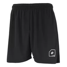 Short Fútbol Lotto Solista Hombre En Negro