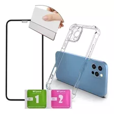 Carcasa Anti Golpes + Lamina Para iPhone (todos Los Modelos)