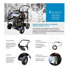 Hidrolavadora Diesel Alta Presion P.electrica 10hp Luster